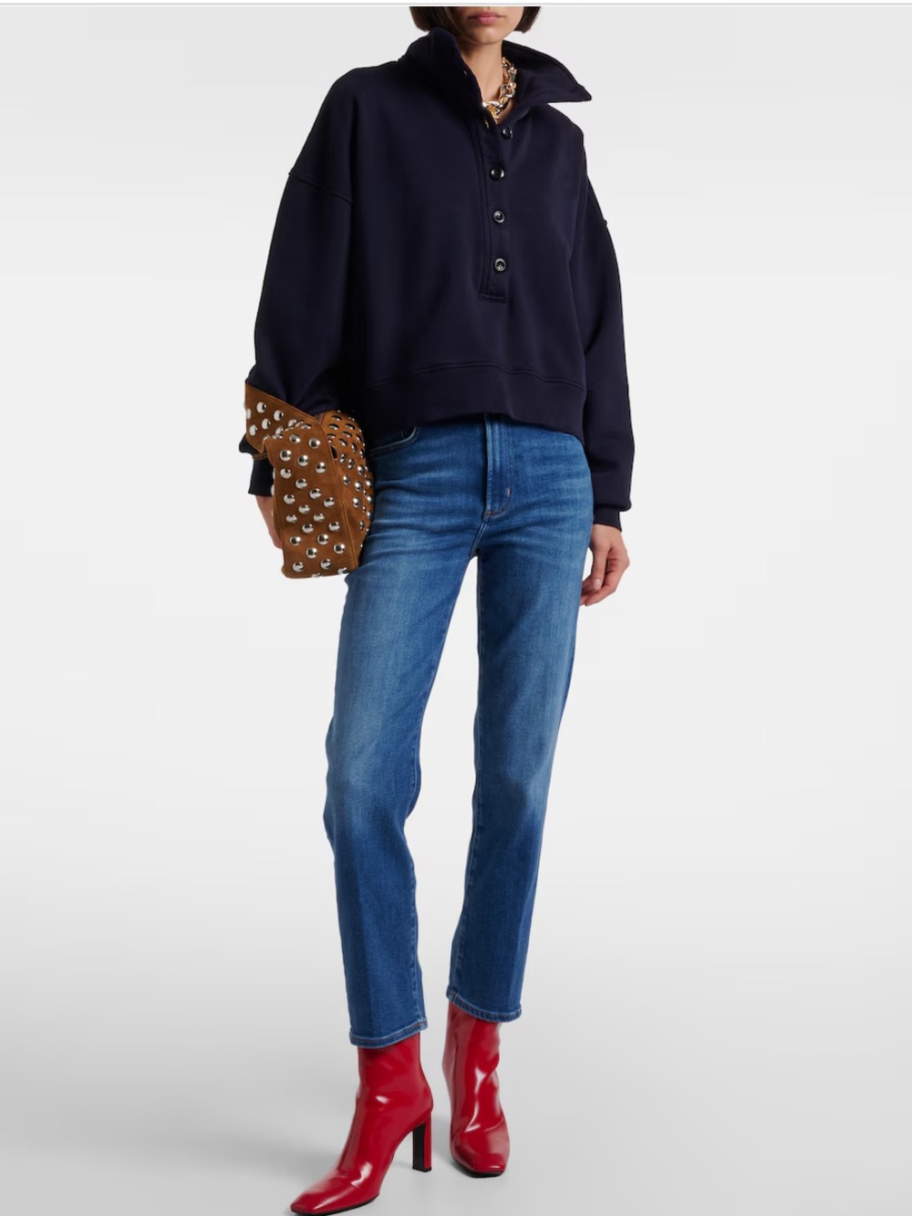 Citizens of Humanity Mirelle cotton fleece sweatshirt